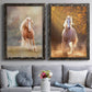 Horse Motion VII - Premium Framed Canvas 2 Piece Set - Ready to Hang