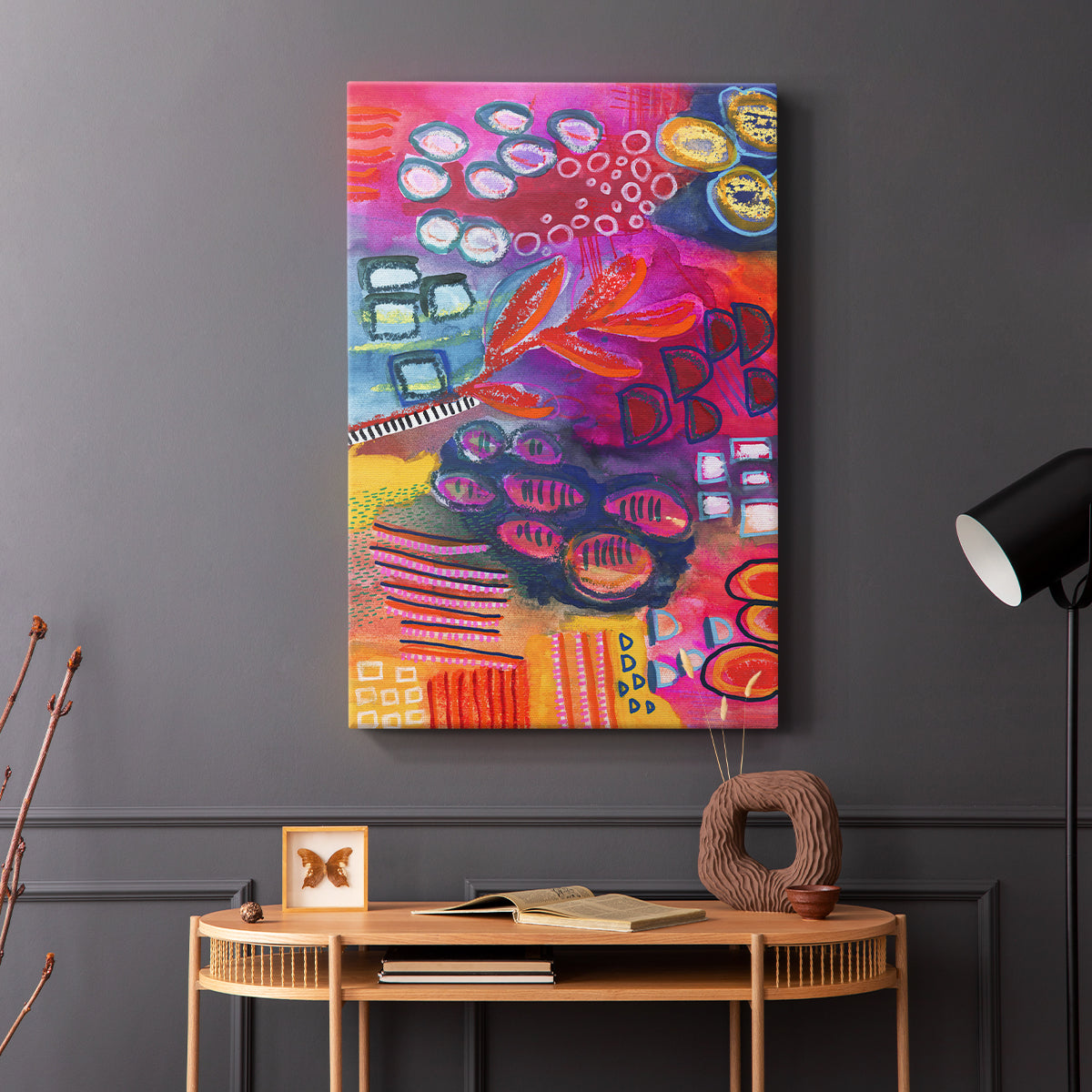 Vivaciously Changing I - Canvas Art Print