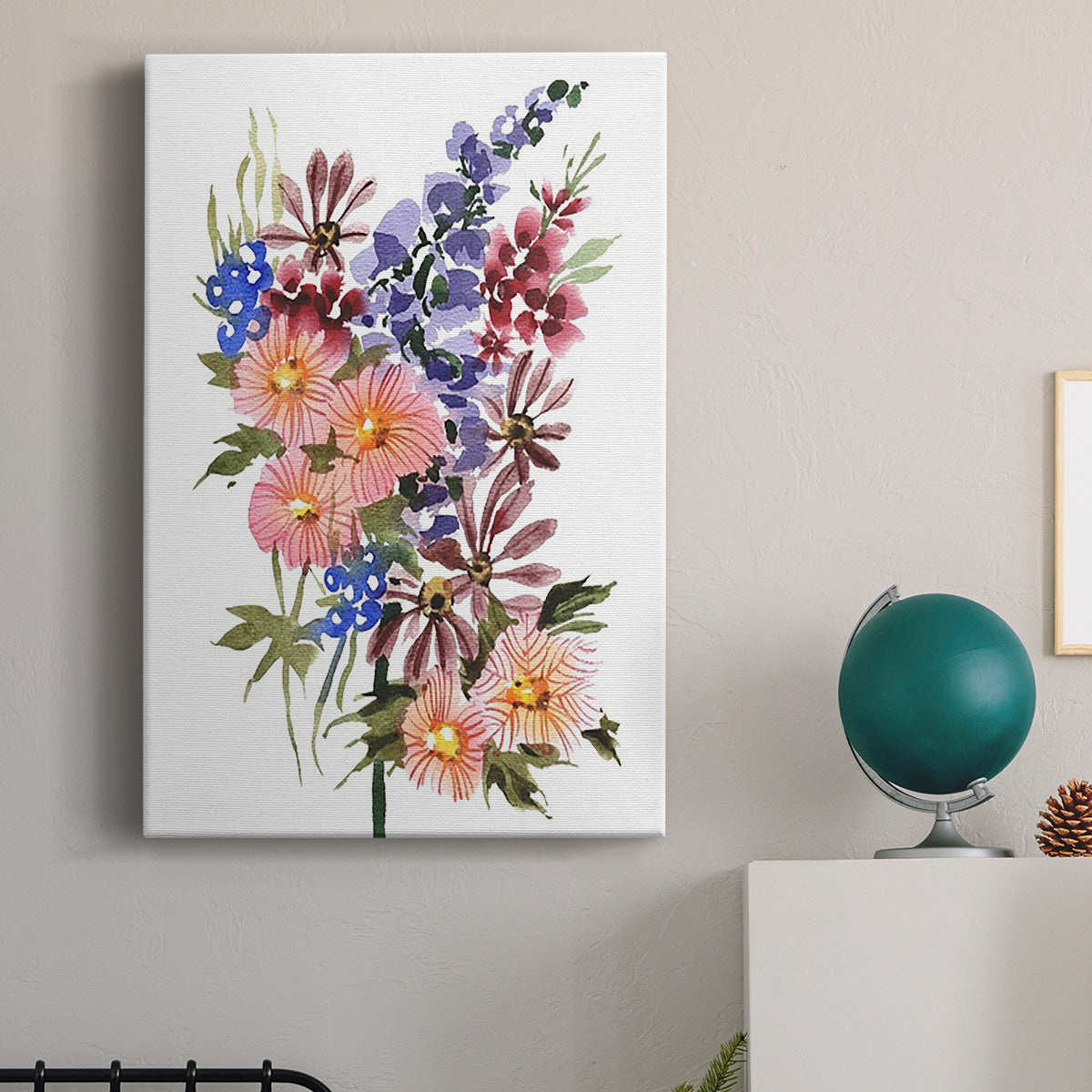 Garden Bouquets III - Canvas Art Print