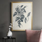 Growing Leaves VI - Modern Framed Canvas Print