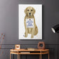 Love and Golden Retriever - Canvas Art Print