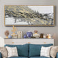 Mistral IV in White - Floater Framed Canvas Print