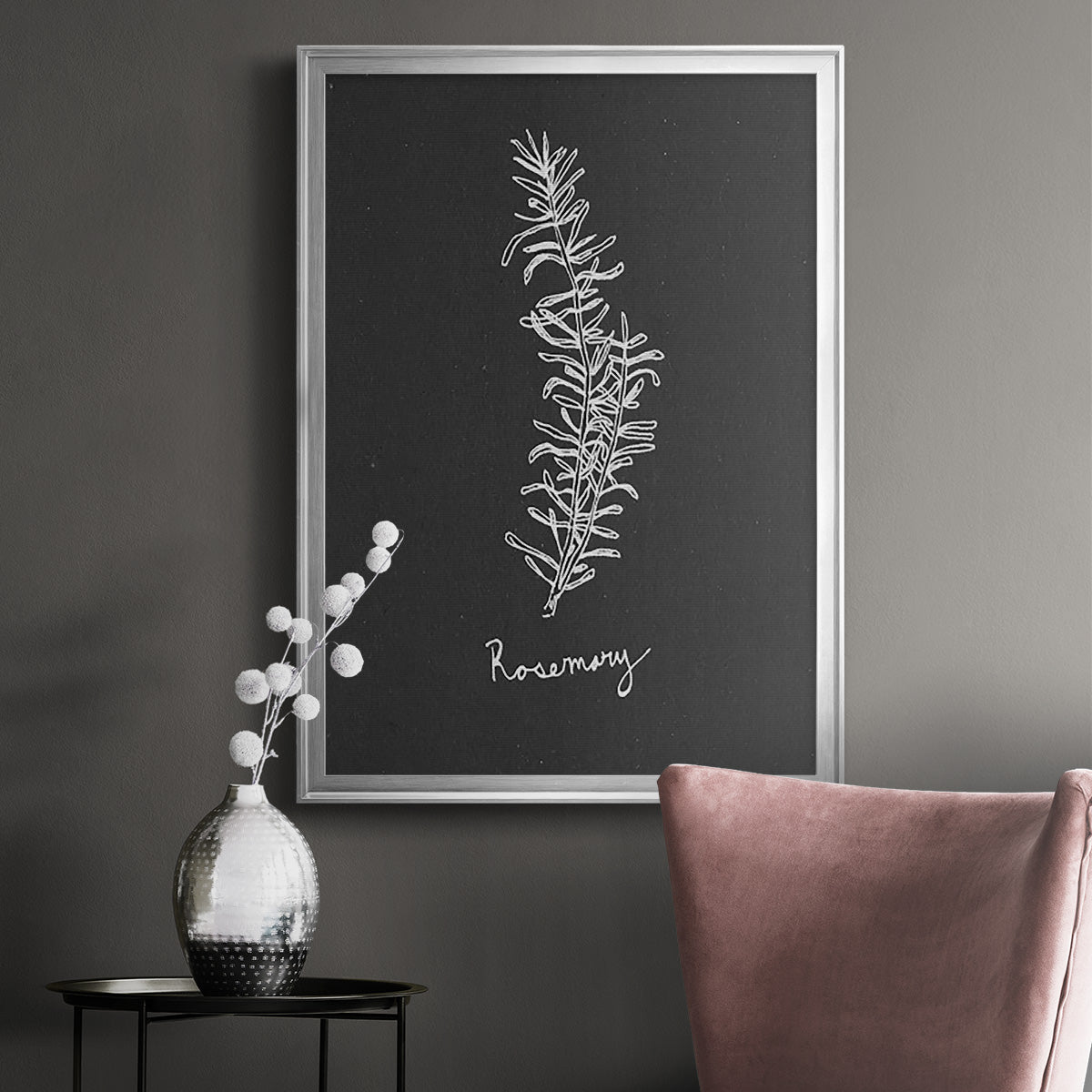 Scent Garden I - Modern Framed Canvas Print