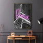 Neon Nights In Paris - Canvas Art Print