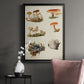 Mushroom Species X - Modern Framed Canvas Print