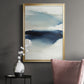 Waves I - Modern Framed Canvas Print