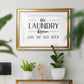 The Laundry Room Premium Framed Print - Ready to Hang