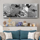 Rich Marble - Floater Framed Canvas Print
