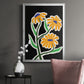 Pop Flowers I - Modern Framed Canvas Print