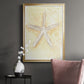 Salty Seashell I - Modern Framed Canvas Print