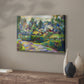 White Barn - Canvas Art Print