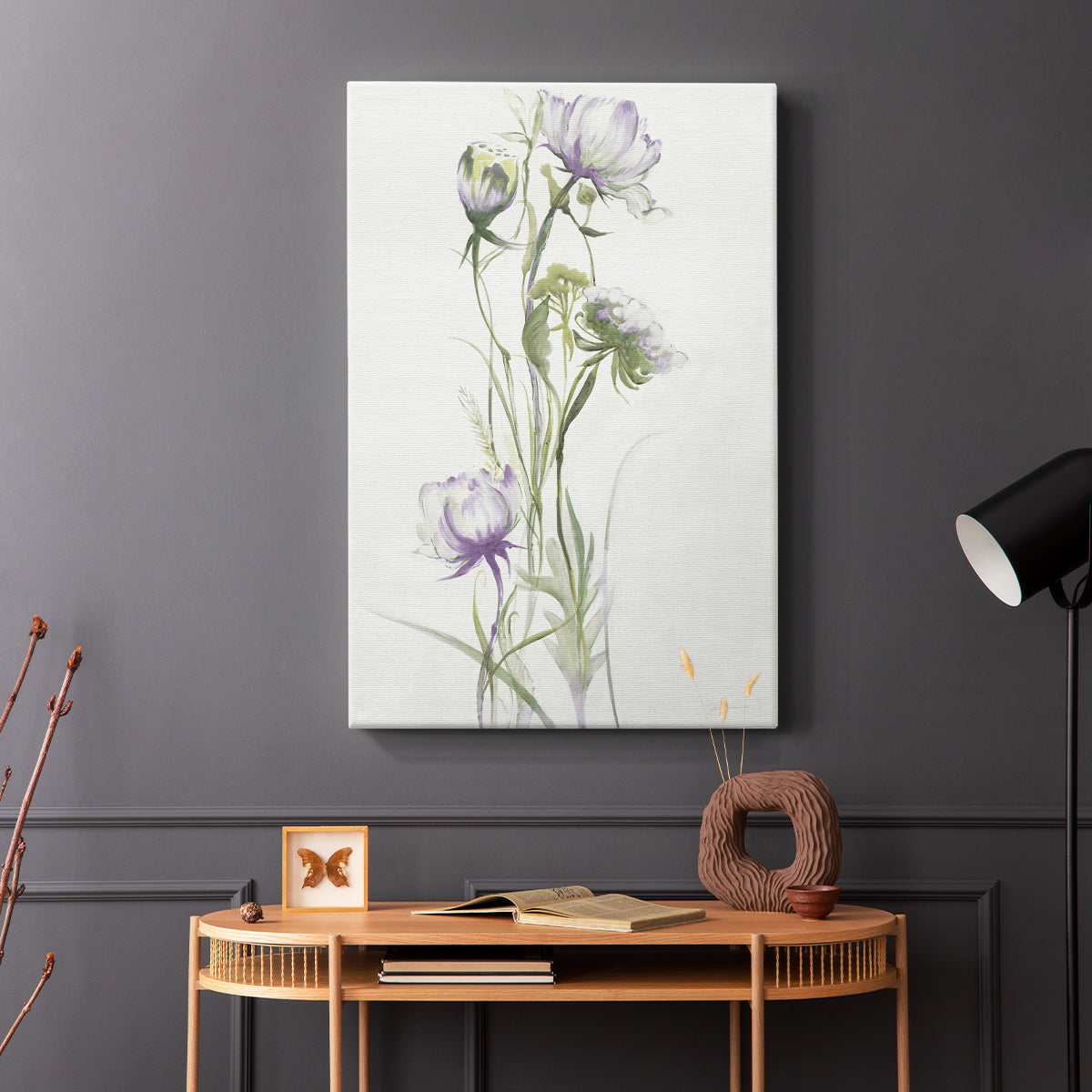 Late Summer Wildflowers I - Canvas Art Print
