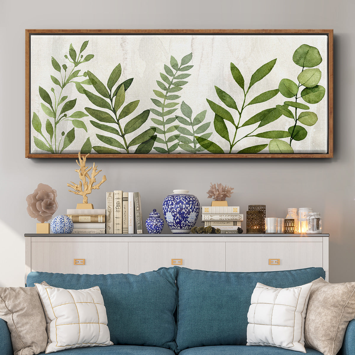 Summer's Glory - Floater Framed Canvas Print