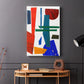 Colorful Shapes IV - Canvas Art Print