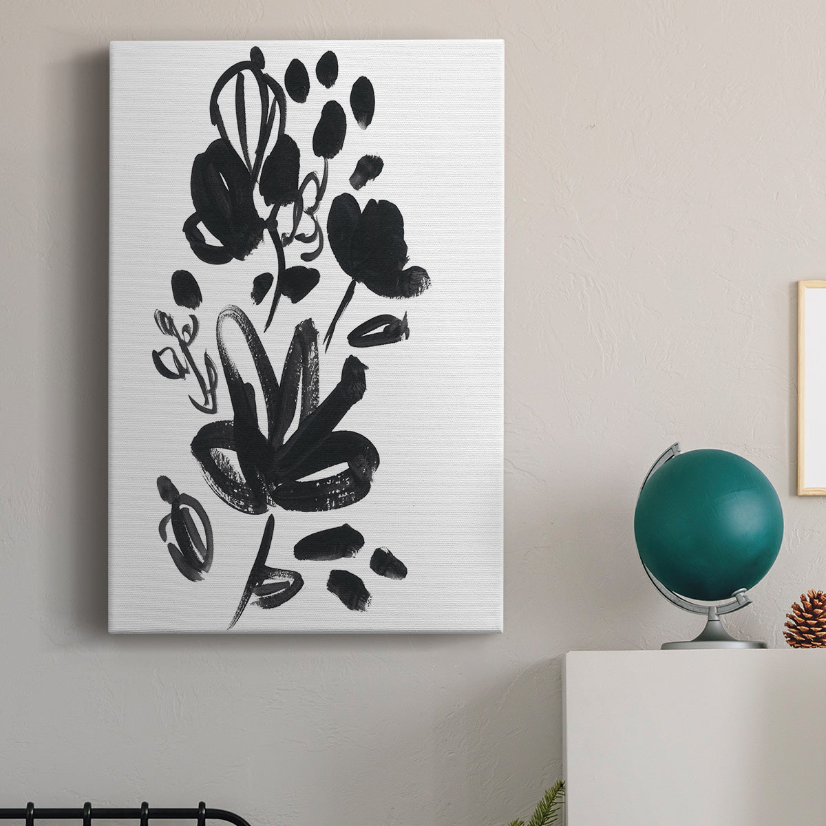 Cameo Bloom V - Canvas Art Print