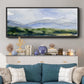 Blue Ridge II - Floater Framed Canvas Print