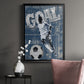 Goal Scorer - Modern Framed Canvas Print