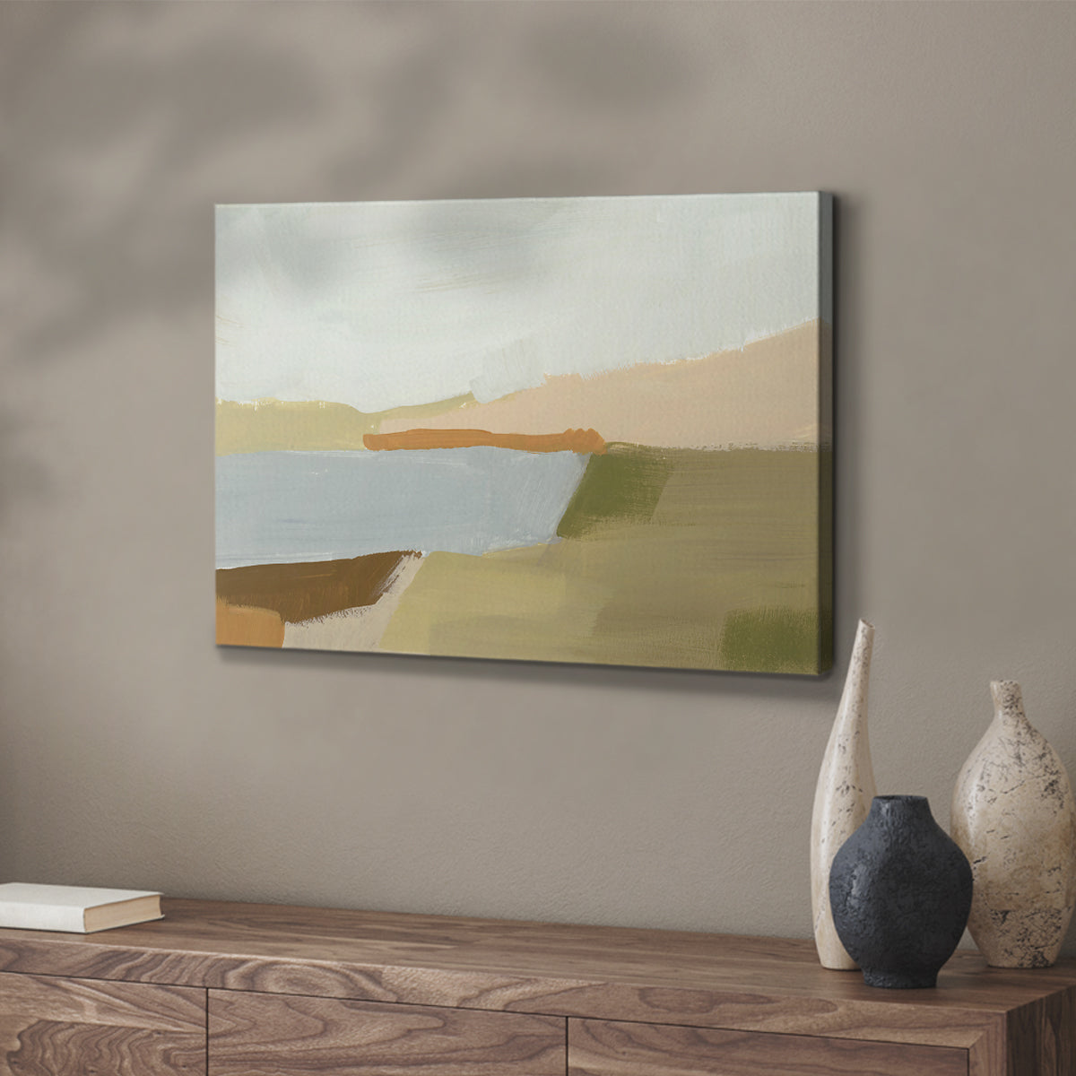 Stacked Landscape I - Canvas Art Print