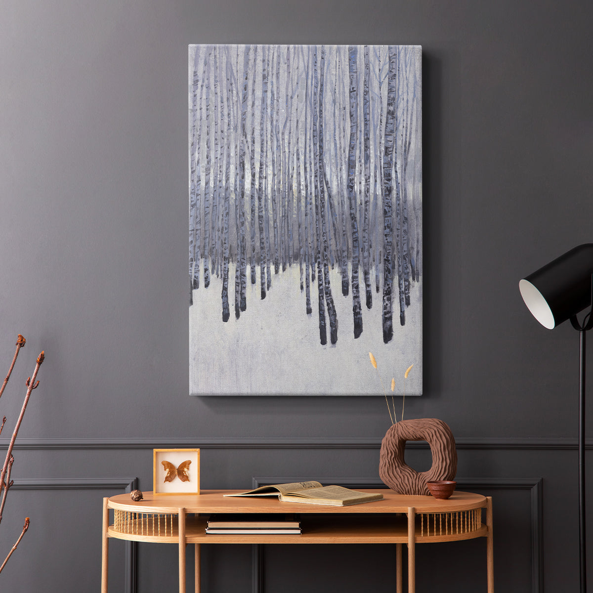 Bare Trees in Winter I - Canvas Art Print