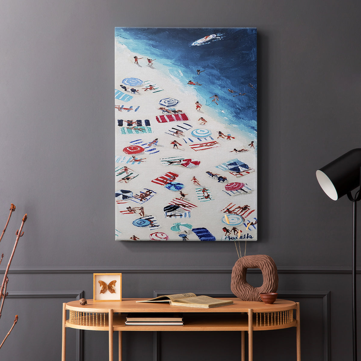 Break out Beach - Canvas Art Print