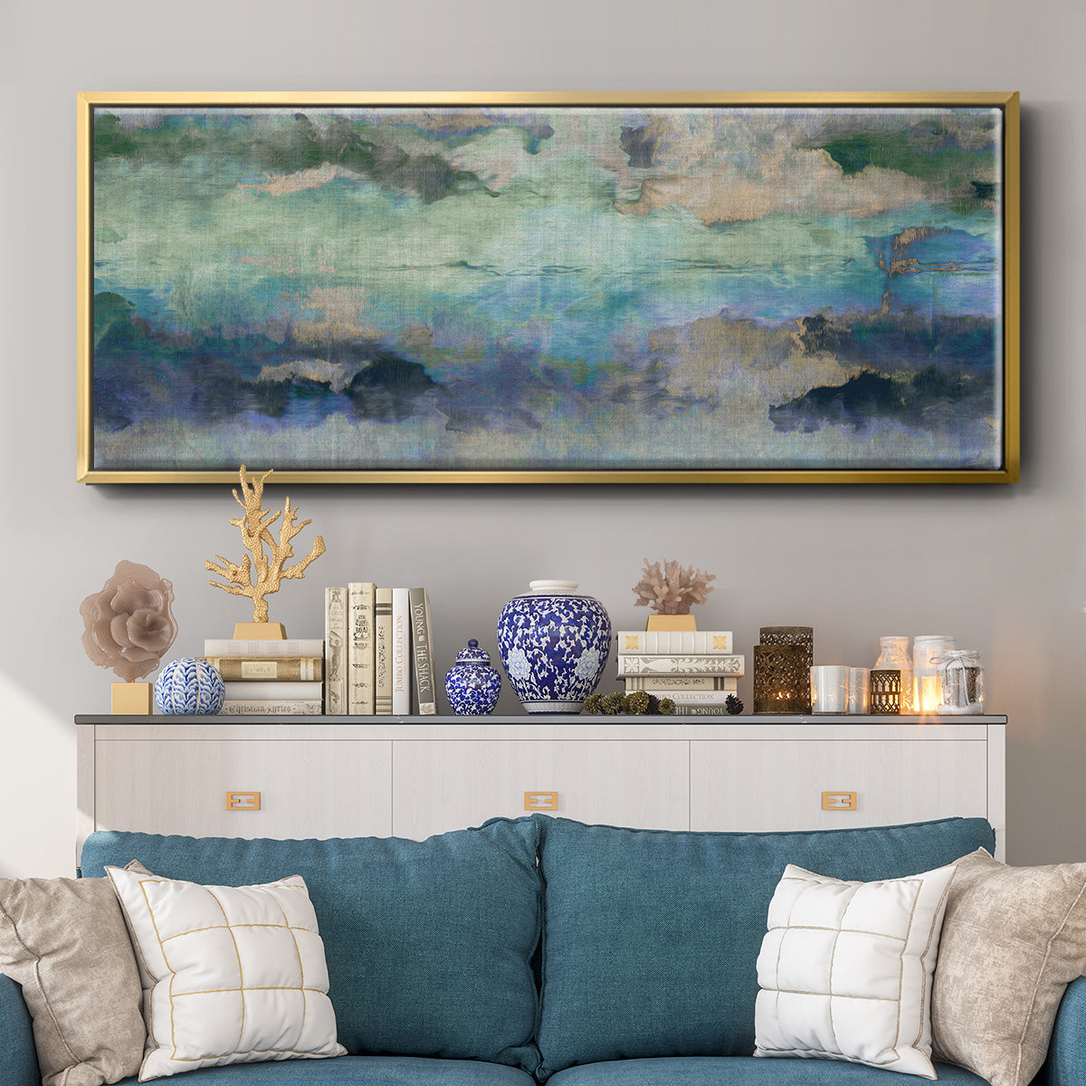 Dreamscape - Floater Framed Canvas Print