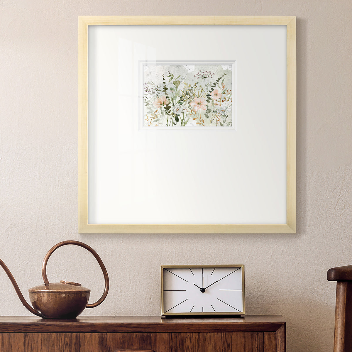 Botanical Sketchbook Premium Framed Print Double Matboard