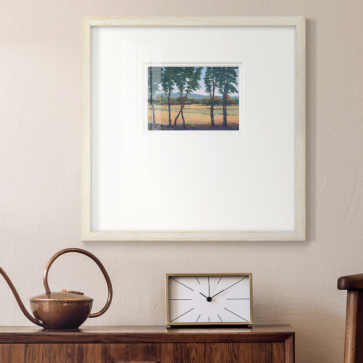 Still Morning I Premium Framed Print Double Matboard