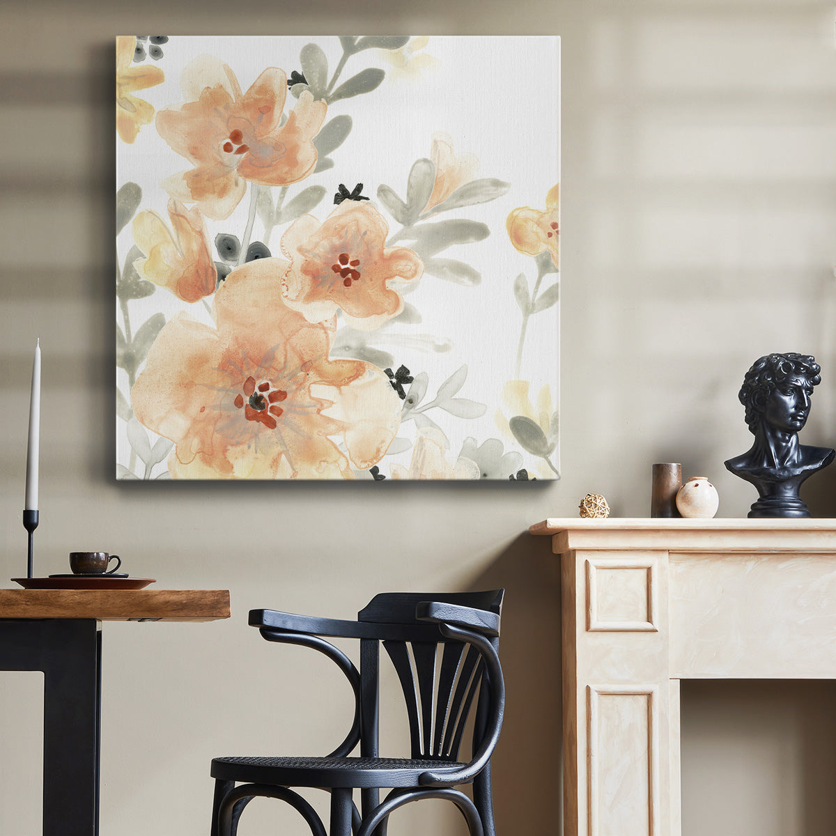 Blush Garden III - Canvas Art Print