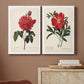 Red Botanical III Premium Gallery Wrapped Canvas - Ready to Hang - Set of 2 - 8 x 12 Each