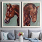 Paint by Number Horse I - Premium Framed Canvas 2 Piece Set - Ready to Hang