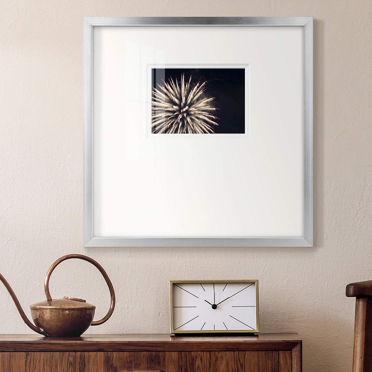 Sky Bloom Premium Framed Print Double Matboard