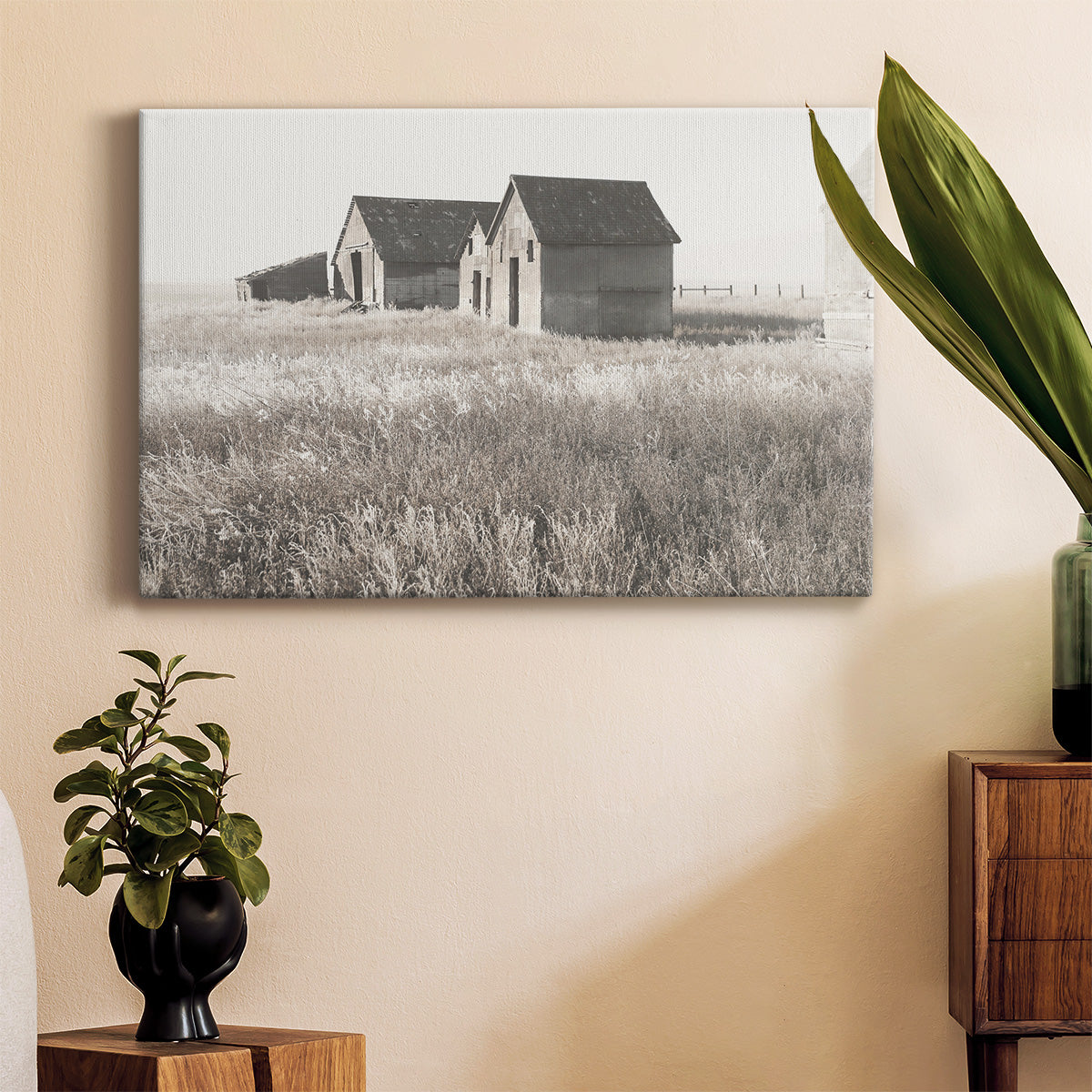 Neutral Barn Premium Gallery Wrapped Canvas - Ready to Hang