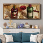 Wine Pairing - Floater Framed Canvas Print