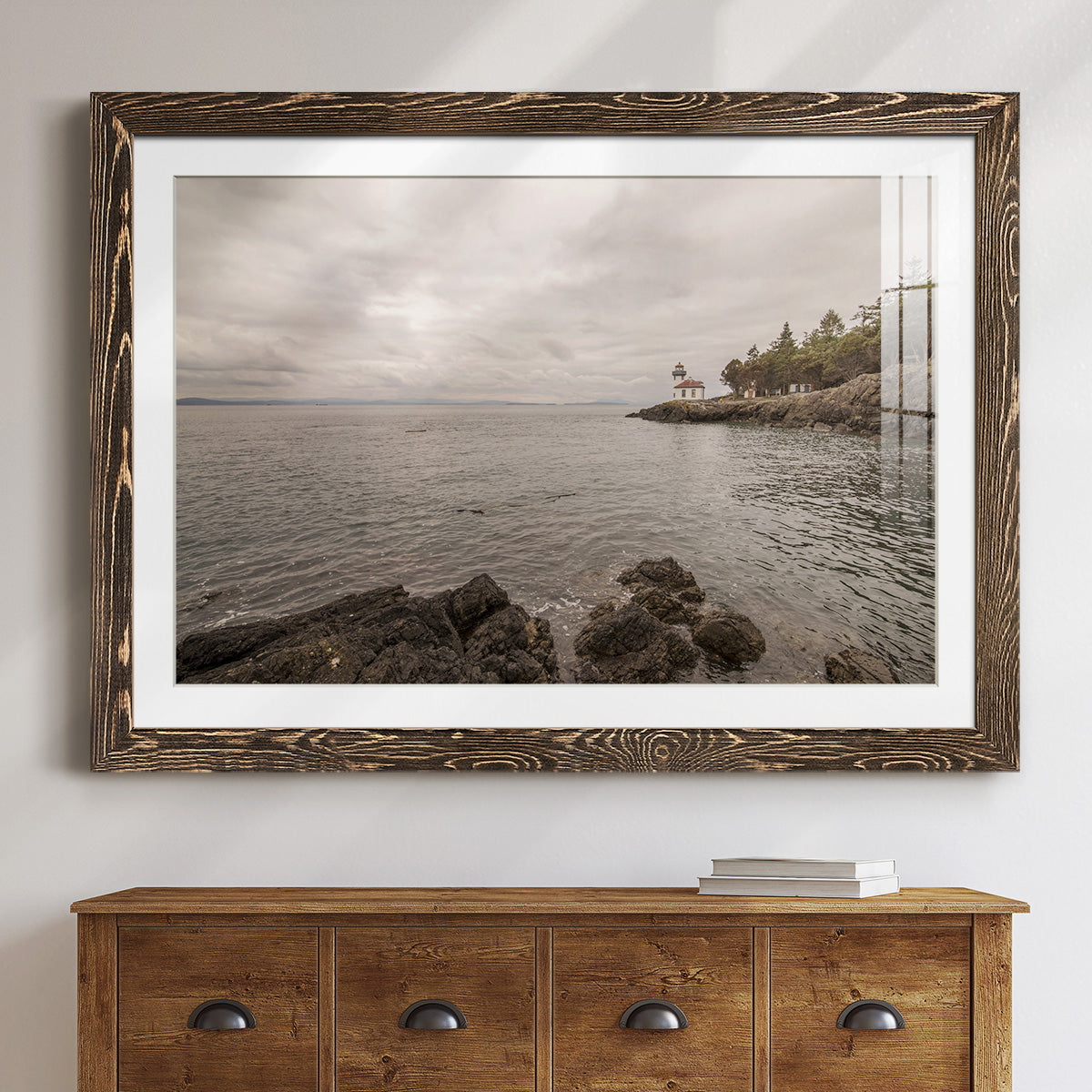 Solitary-Premium Framed Print - Ready to Hang