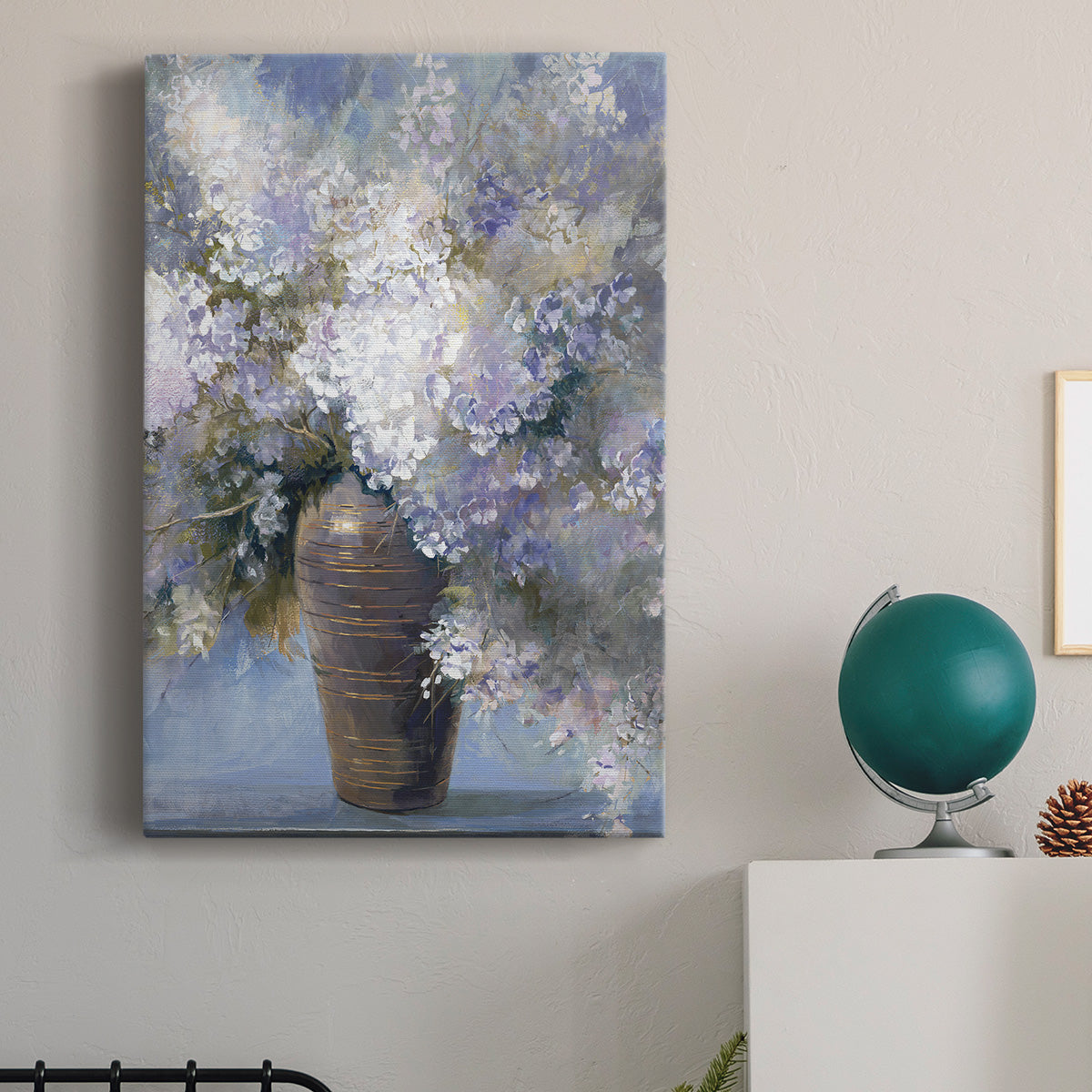 Lavender Explosion Revisited - Canvas Art Print