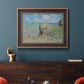 Cliff Walk At Pourville, 1882 - Ornate Framed Canvas Print