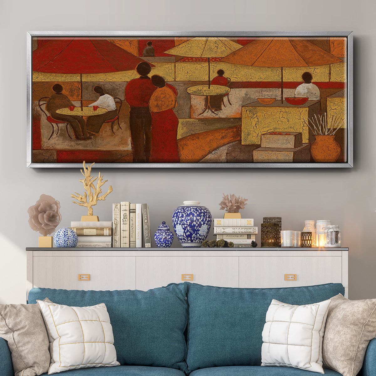 Lasting Memory II - Floater Framed Canvas Print