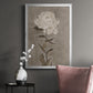 Pretty As A Peony I - Modern Framed Canvas Print