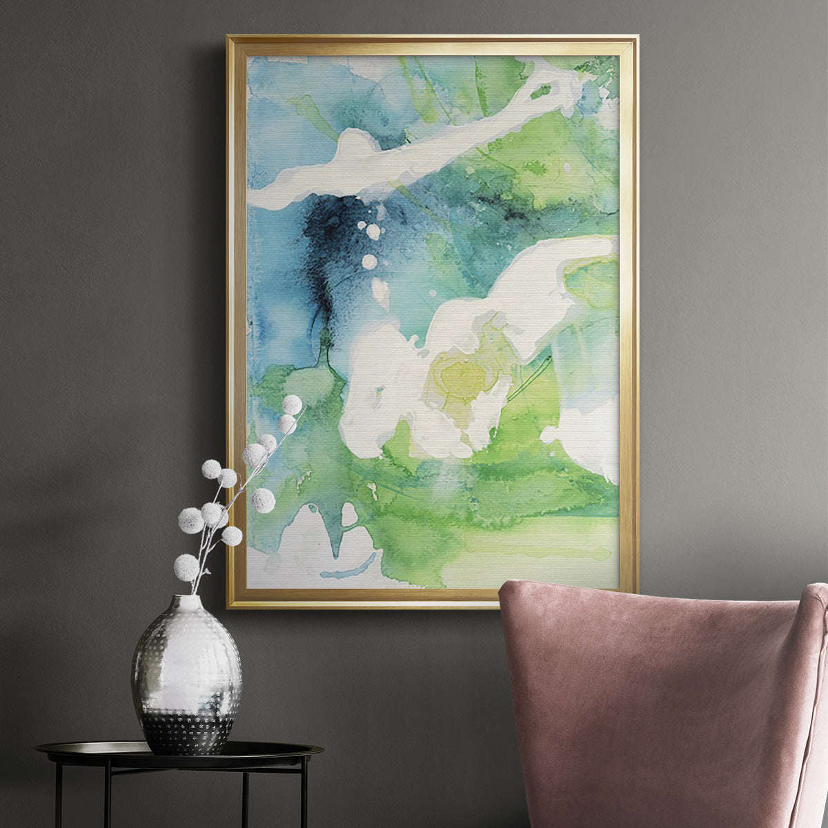 Rising Above I - Modern Framed Canvas Print