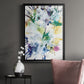 Like An Iris II - Modern Framed Canvas Print
