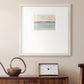 Sienna Horizon I Premium Framed Print Double Matboard