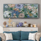 Garden Harmony - Floater Framed Canvas Print