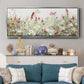 Sweet Spring Meadow - Floater Framed Canvas Print