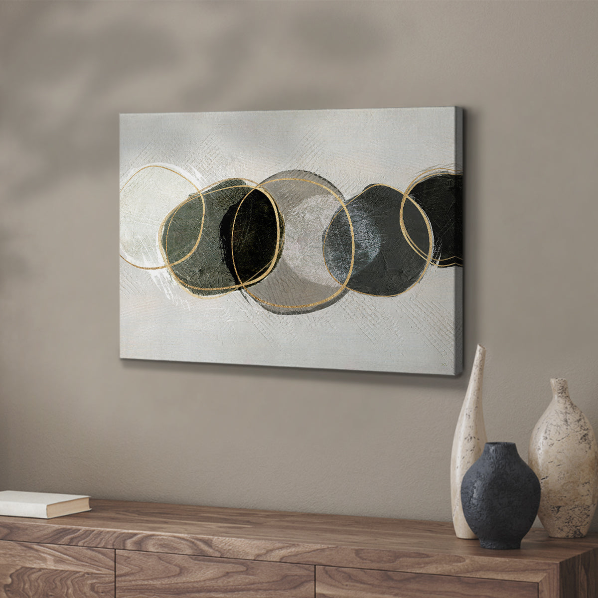 River Rock - Canvas Art Print