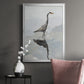 Heron - Modern Framed Canvas Print