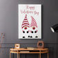 Valentines Gnomes - Canvas Art Print