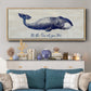 Let The Sea Set You Free - Floater Framed Canvas Print