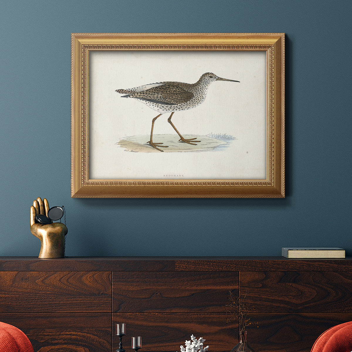 Morris Sandpipers V Premium Framed Canvas- Ready to Hang