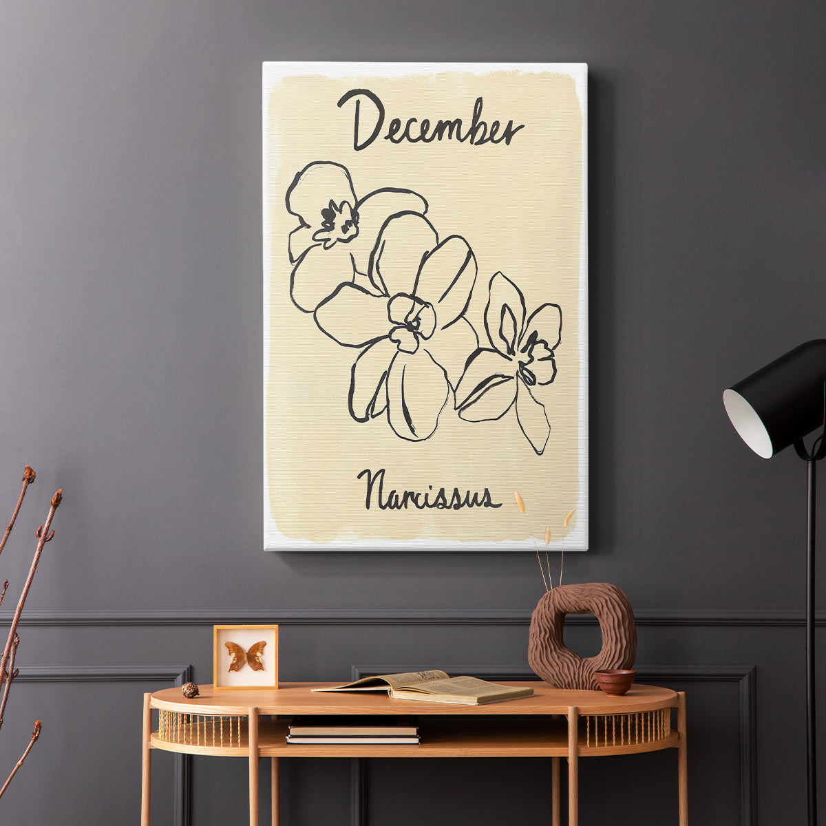 Birth Month XII - Canvas Art Print