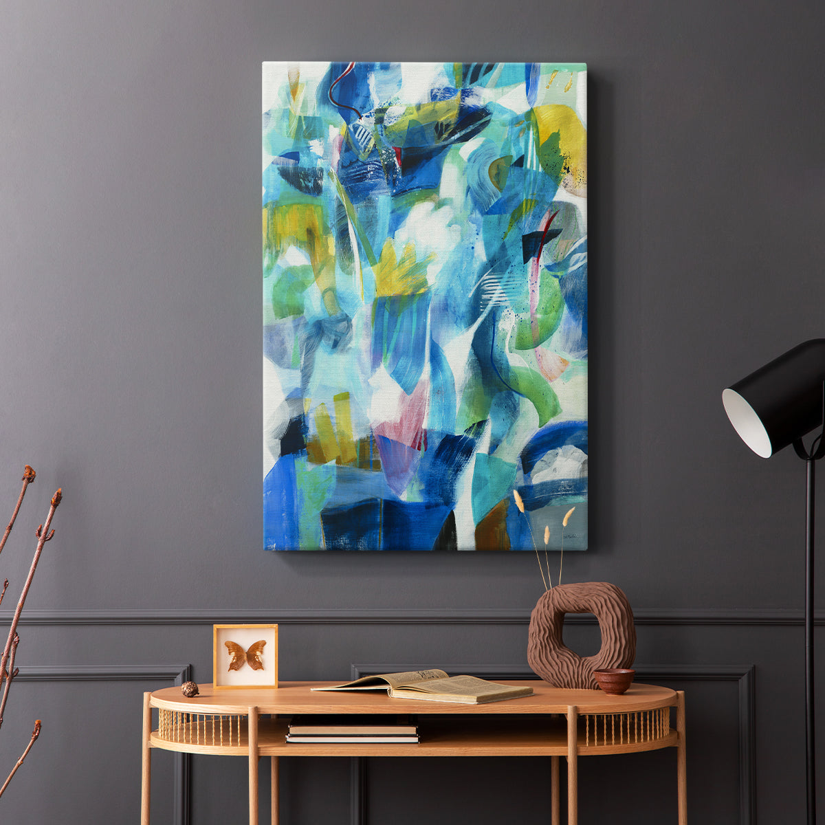 Green Passage - Canvas Art Print